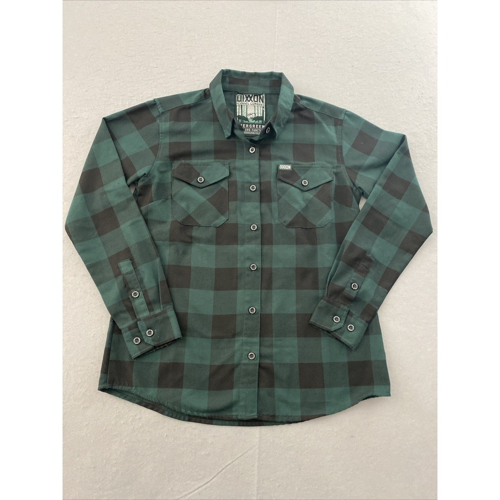 Dixxon Flannel Co Evergreen Form And Function Button Up Plaid Shirt Men's Large